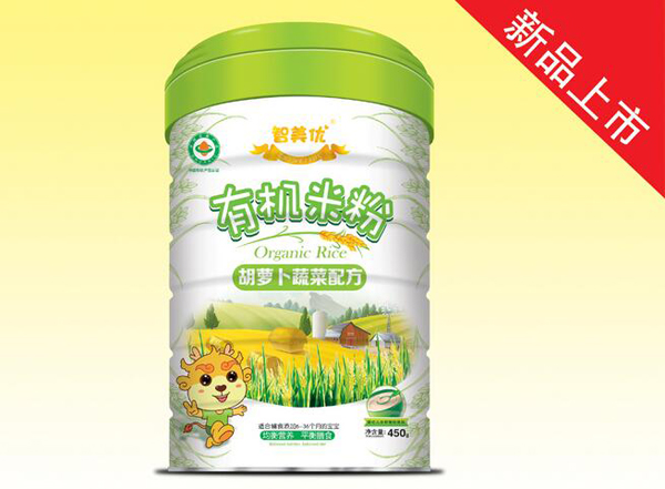 智美優(yōu)胡蘿卜蔬菜有機(jī)米粉