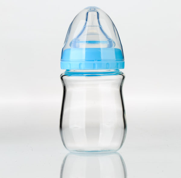 諾親玻璃奶瓶 藍(lán)色