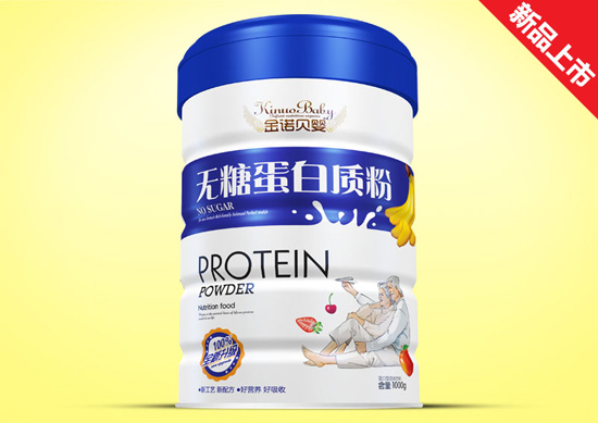 金諾貝嬰無糖新蛋白質(zhì)粉鐵聽