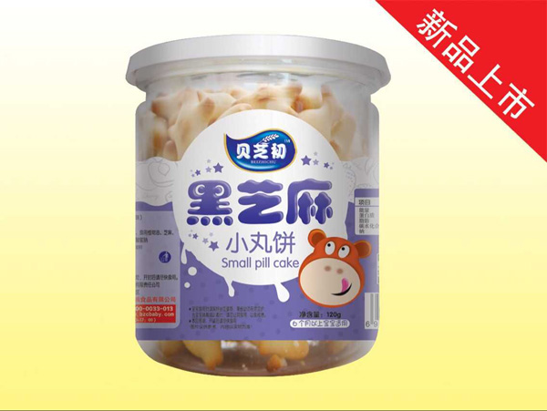 貝芝初黑芝麻-小丸餅