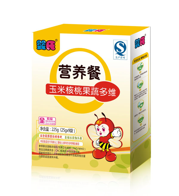 嬰氏玉米核桃果蔬多維營(yíng)養(yǎng)餐