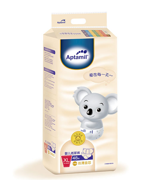 愛(ài)他美絲薄金芯紙尿褲XL碼48片