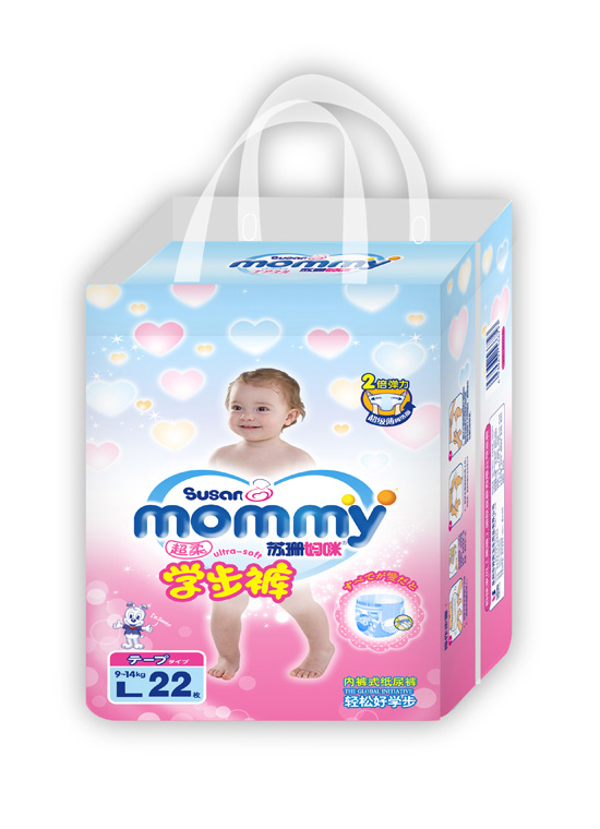 蘇珊媽咪學(xué)步褲L碼22片