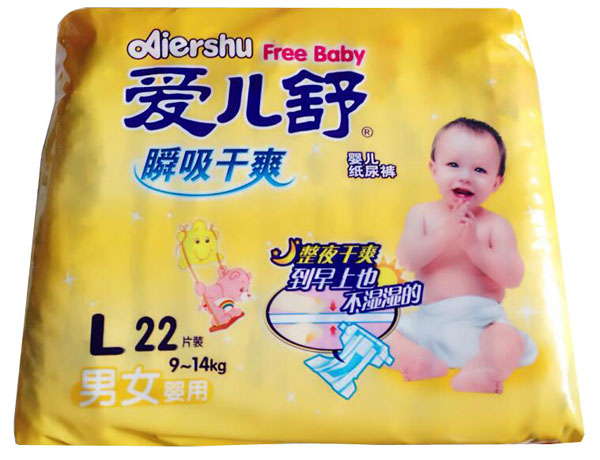 愛兒舒嬰兒紙尿褲L22片