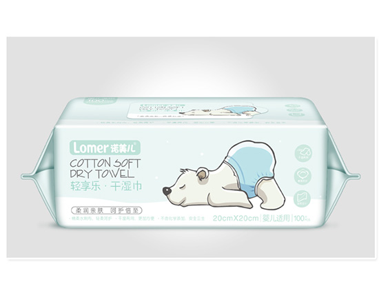 諾美兒輕享樂干濕巾