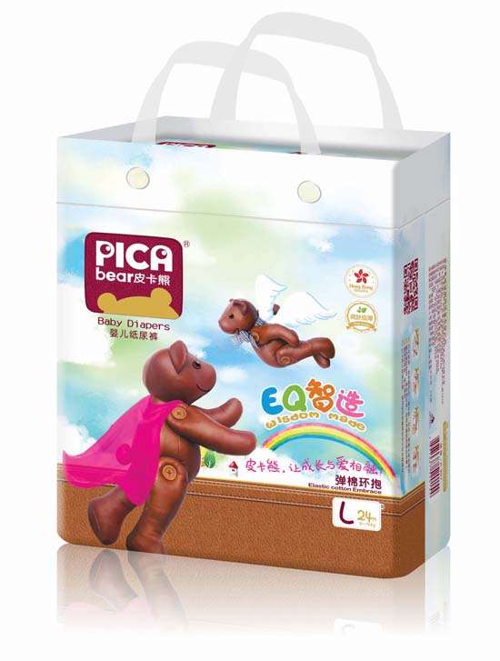 皮卡熊尿褲立體圖L24.jpg 皮卡熊嬰兒紙尿褲L24-小包.jpg