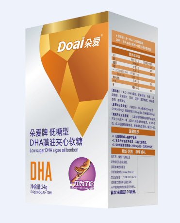 朵愛低糖型DHA藻油夾心軟糖