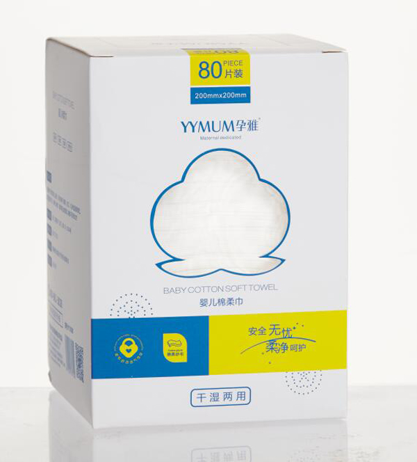 孕雅嬰兒棉柔巾干濕兩用