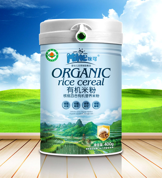 咪可核桃百合有機(jī)營(yíng)養(yǎng)米粉