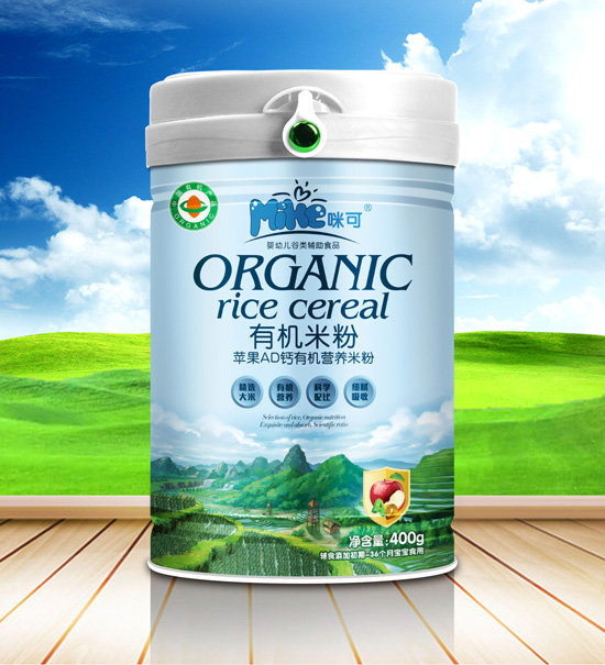 咪可蘋(píng)果AD鈣有機(jī)營(yíng)養(yǎng)米粉