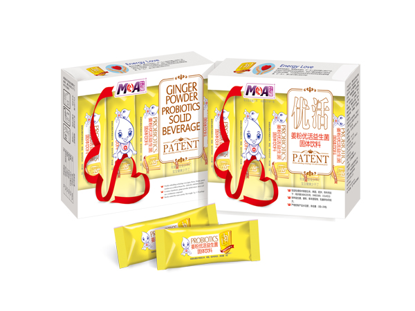 牡愛姜粉優(yōu)活益生菌固體飲料