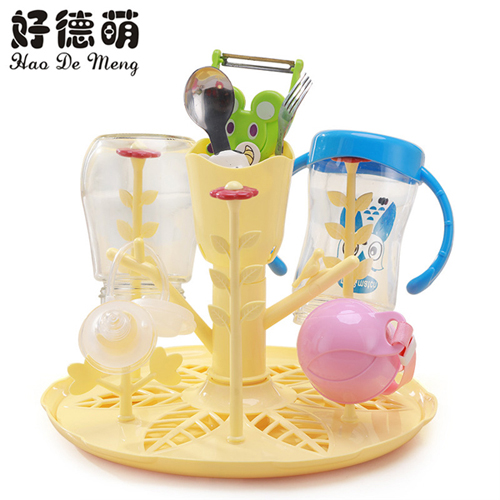好德萌奶瓶架晾干架-黃色.jpg 好德萌奶瓶架晾干架-黃色.jpg