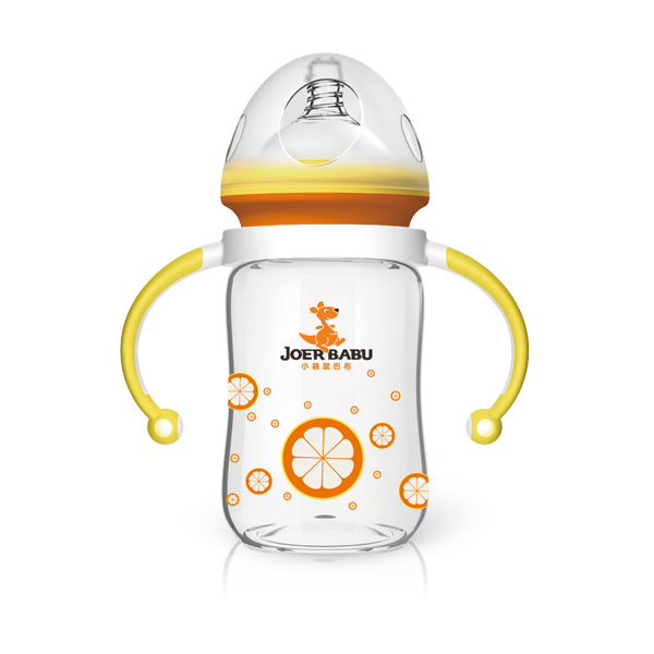小袋鼠巴布PP奶瓶BP-831 黃色