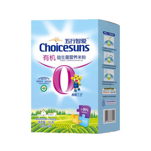 初臣氏五行智愛有機(jī) 益生菌營養(yǎng)米粉
