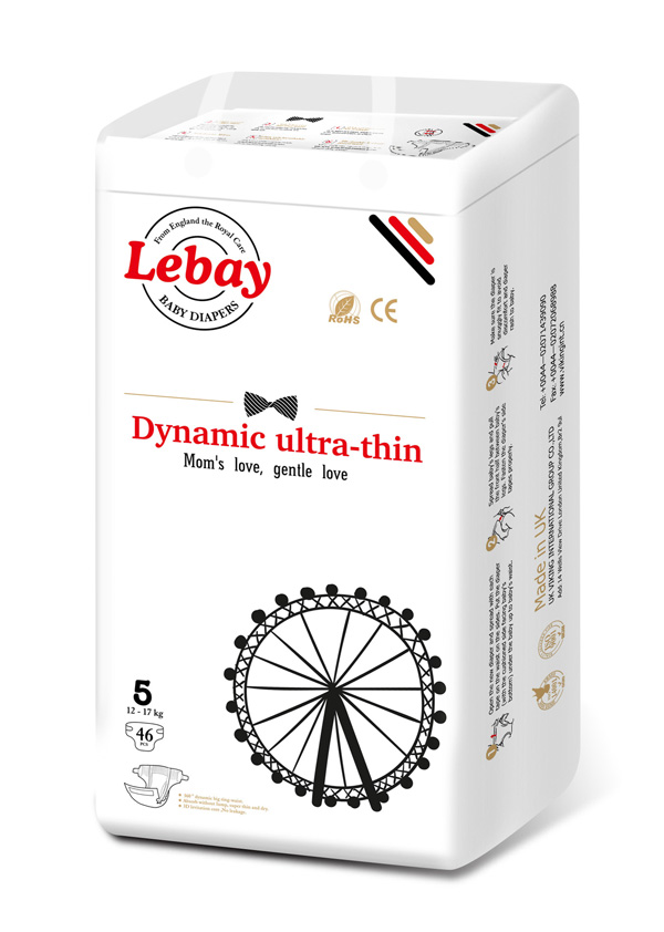 麗貝Lebay懸浮芯紙尿褲5