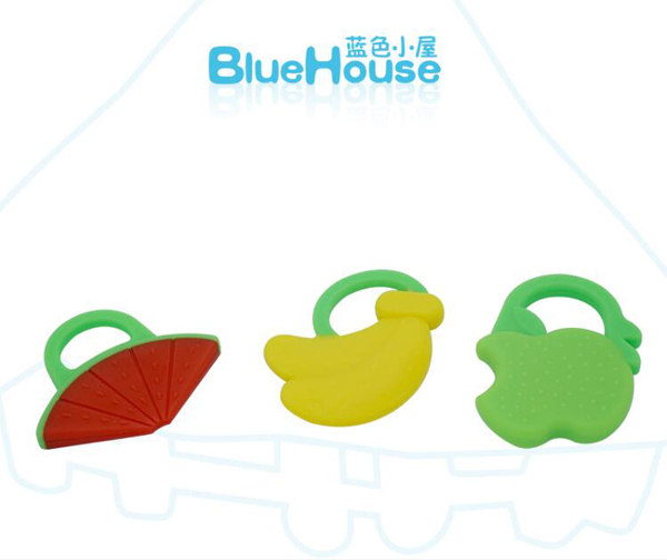 藍色小屋水果型咬牙器