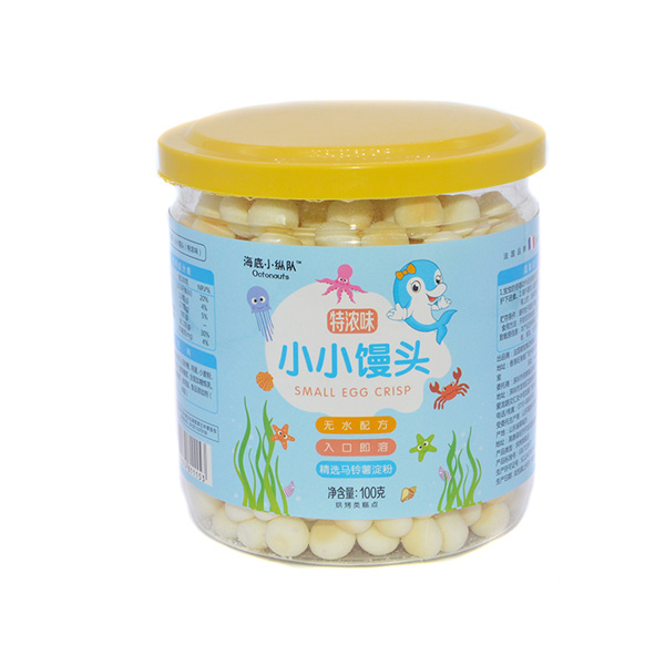 海底小縱隊(duì)小小饅頭特濃味包裝升級(jí)100g