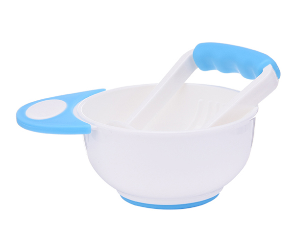 邦貝小象輔食碗藍(lán)色