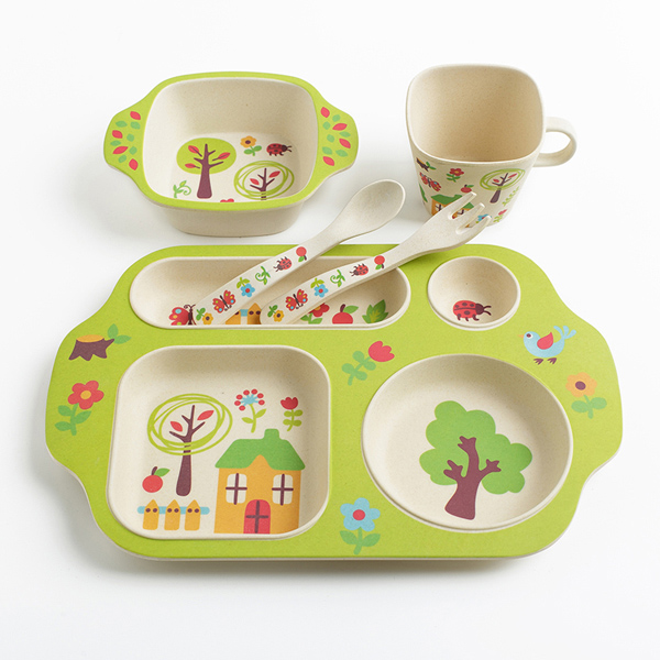 邦貝小象兒童卡通餐盤1