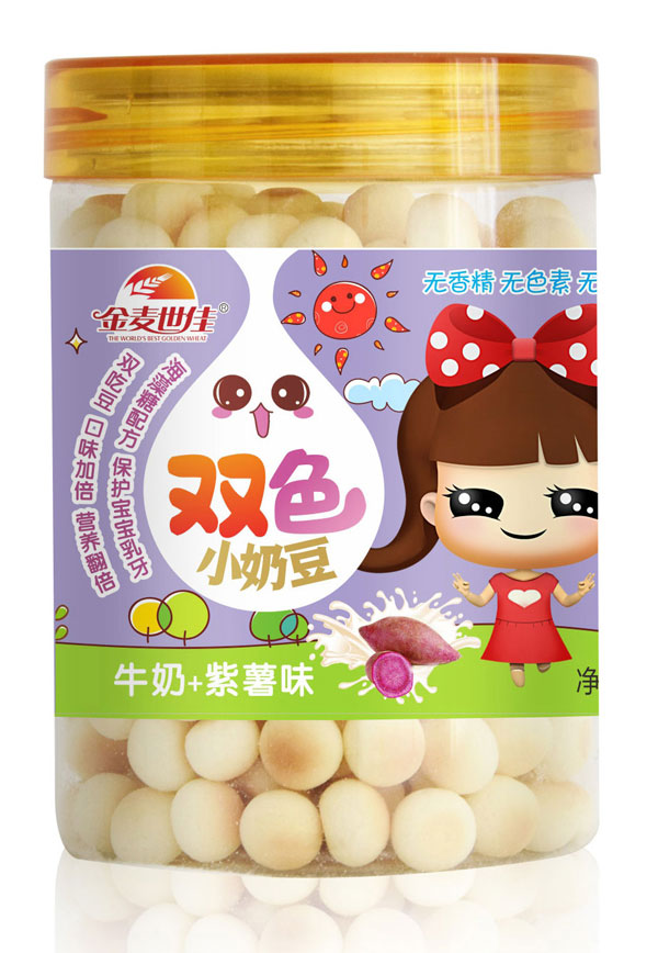 金麥?zhǔn)兰央p色小奶豆(牛奶+紫薯味).jpg