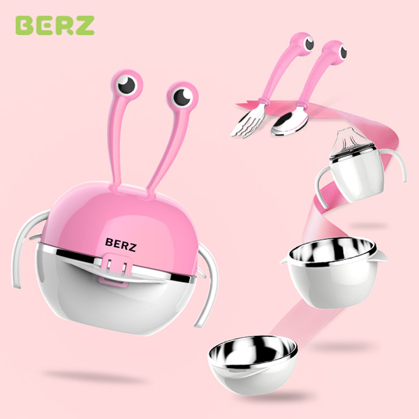 貝氏彩虹蟹兒童餐具套裝粉色.jpg 貝氏彩虹蟹兒童餐具套裝粉色.jpg