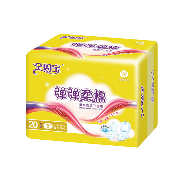 全周寶彈彈柔棉柔爽面層衛(wèi)生巾網(wǎng)面20片.jpg 全周寶彈彈柔棉柔爽面層衛(wèi)生巾網(wǎng)面20片.jpg