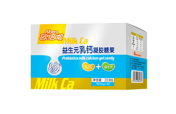 歐倍啦益生元乳鈣凝膠糖果