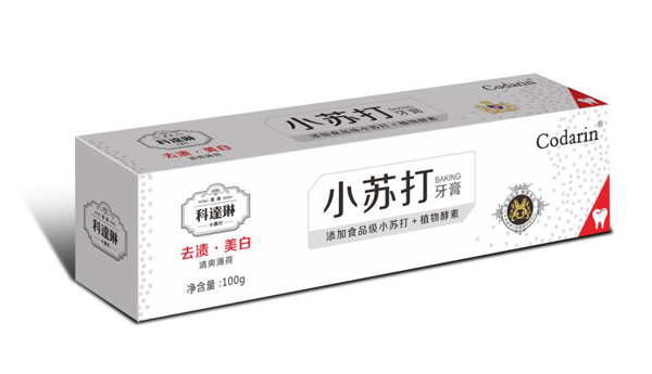科達(dá)琳去漬美白小蘇打牙膏