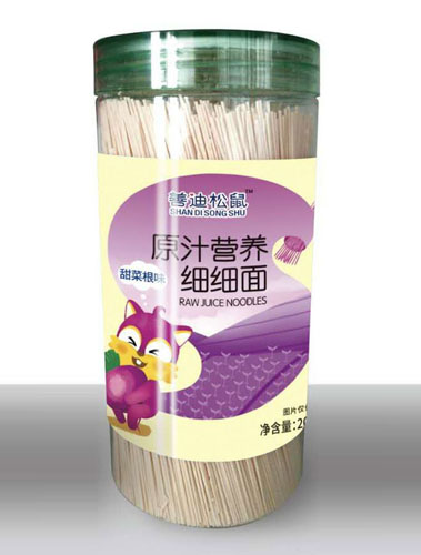 善迪松鼠原汁營養(yǎng)細(xì)細(xì)面-甜菜根味.jpg 善迪松鼠原汁營養(yǎng)細(xì)細(xì)面-甜菜根味.jpg