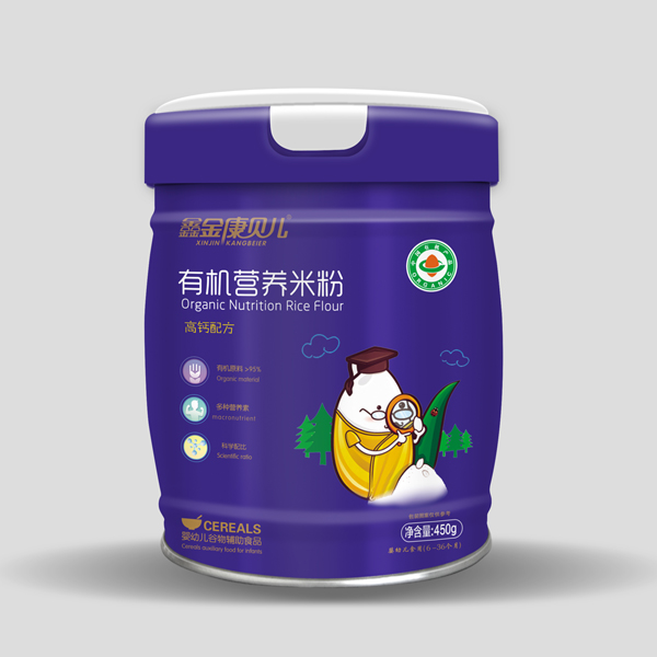 鑫金康貝爾有機營養(yǎng)米粉-高鈣配方