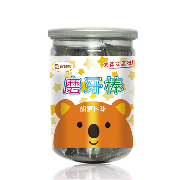 智慧熊磨牙棒 胡蘿卜味 罐裝