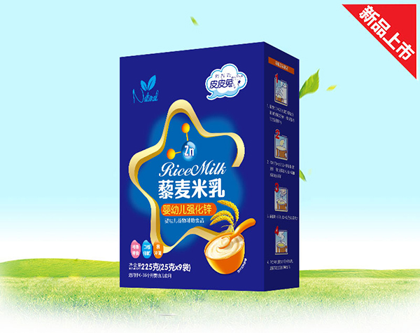 皮皮兔藜麥米乳-強化鋅 盒裝