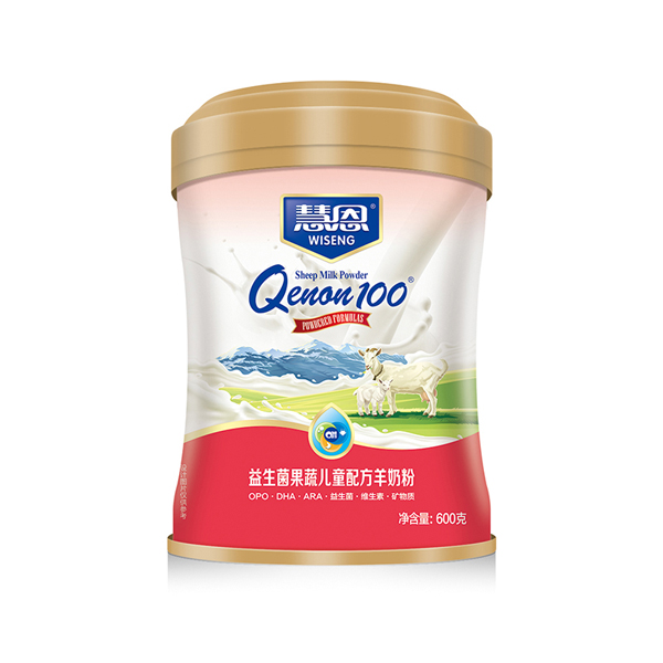 慧恩益生菌果蔬兒童配方羊奶粉