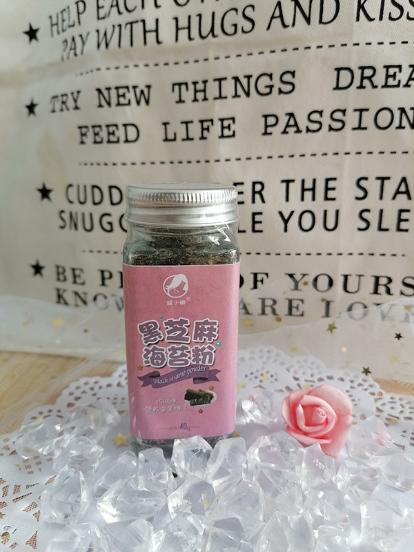 暖小懶黑芝麻海苔粉