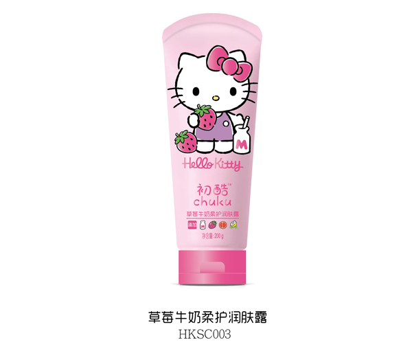 Hello Kitty初酷草莓牛奶柔護(hù)潤膚�?200g.jpg Hello Kitty初酷草莓牛奶柔護(hù)潤膚�?200g.jpg