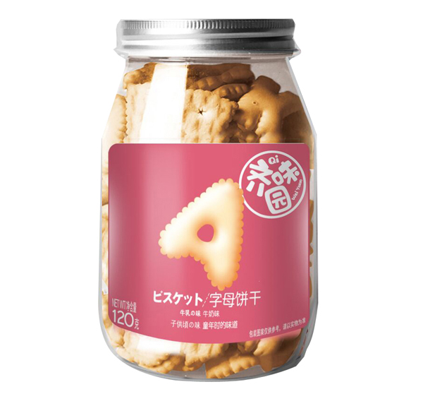 齊味園字母餅干120g