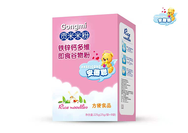 安蓓聰貢米米粉盒裝 鐵鋅鈣多維