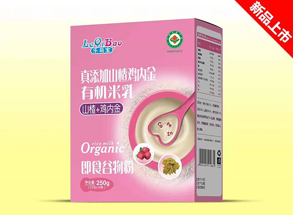 樂奇寶真添加山楂雞內(nèi)金有機米乳盒裝 山楂+雞內(nèi)金