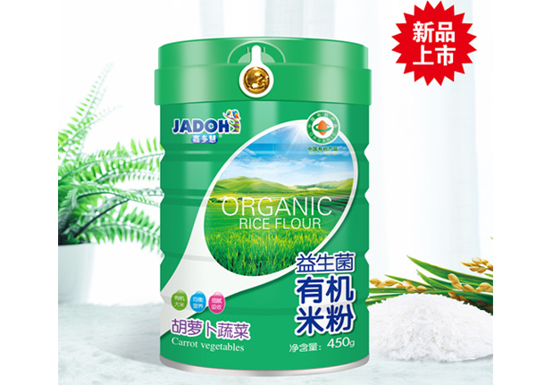 嘉多慧益生菌有機(jī)米粉-胡蘿卜蔬菜