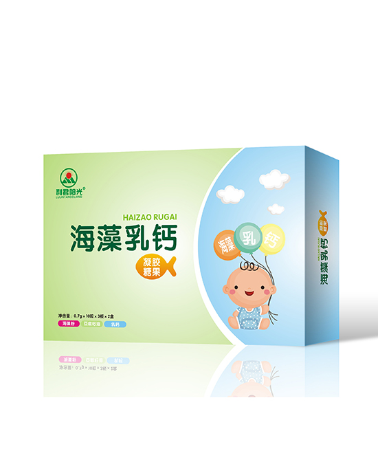 利君陽光海藻乳鈣凝膠糖果