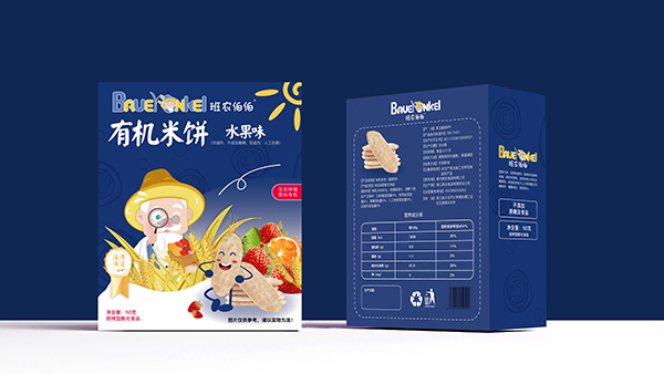 班農(nóng)伯伯有機(jī)米餅 水果味