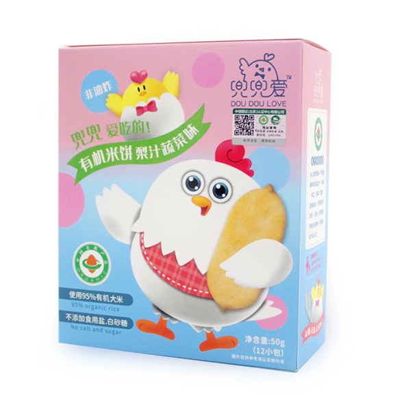 兜兜愛(ài)有機(jī)米餅 梨汁蔬菜味