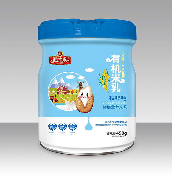 潤為滋有機(jī)米乳 鐵鋅鈣