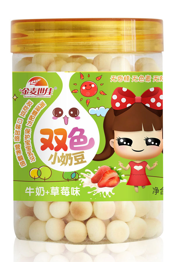 金麥?zhǔn)兰央p色小奶豆(牛奶+草莓味).jpg