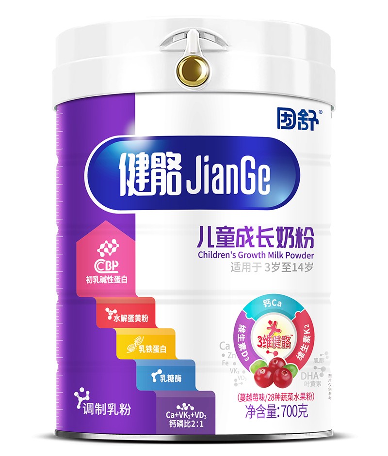因舒健骼兒童成長(zhǎng)奶粉