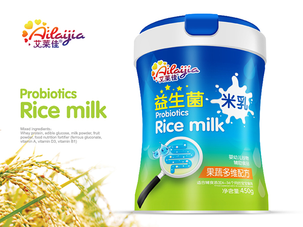 艾萊佳益生菌米乳 果蔬多維配方 桶裝