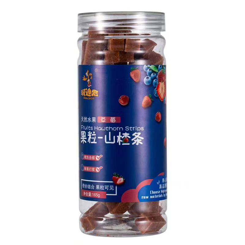 斑迪鹿果粒山楂條 草莓