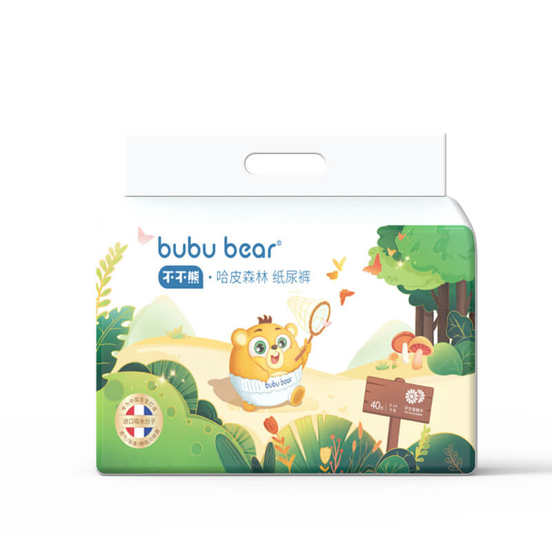 不不熊哈皮森林紙尿褲