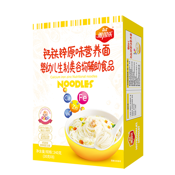 雅因樂鈣鐵鋅原味營(yíng)養(yǎng)面