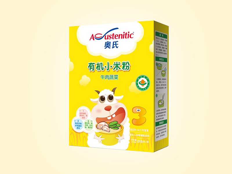 奧氏牛肉蔬菜有機小米粉